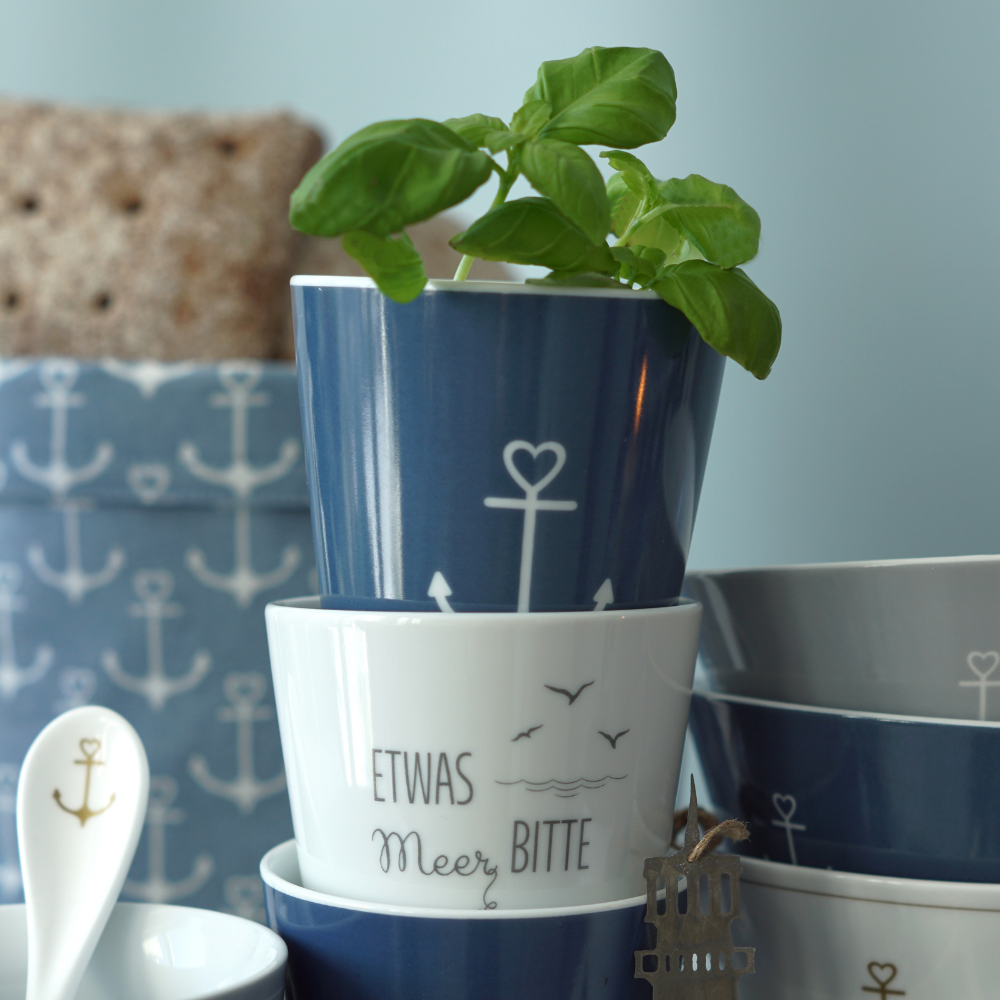 TASSE/ BECHER HAPPY MUG - ANKER THUNDER BLUE