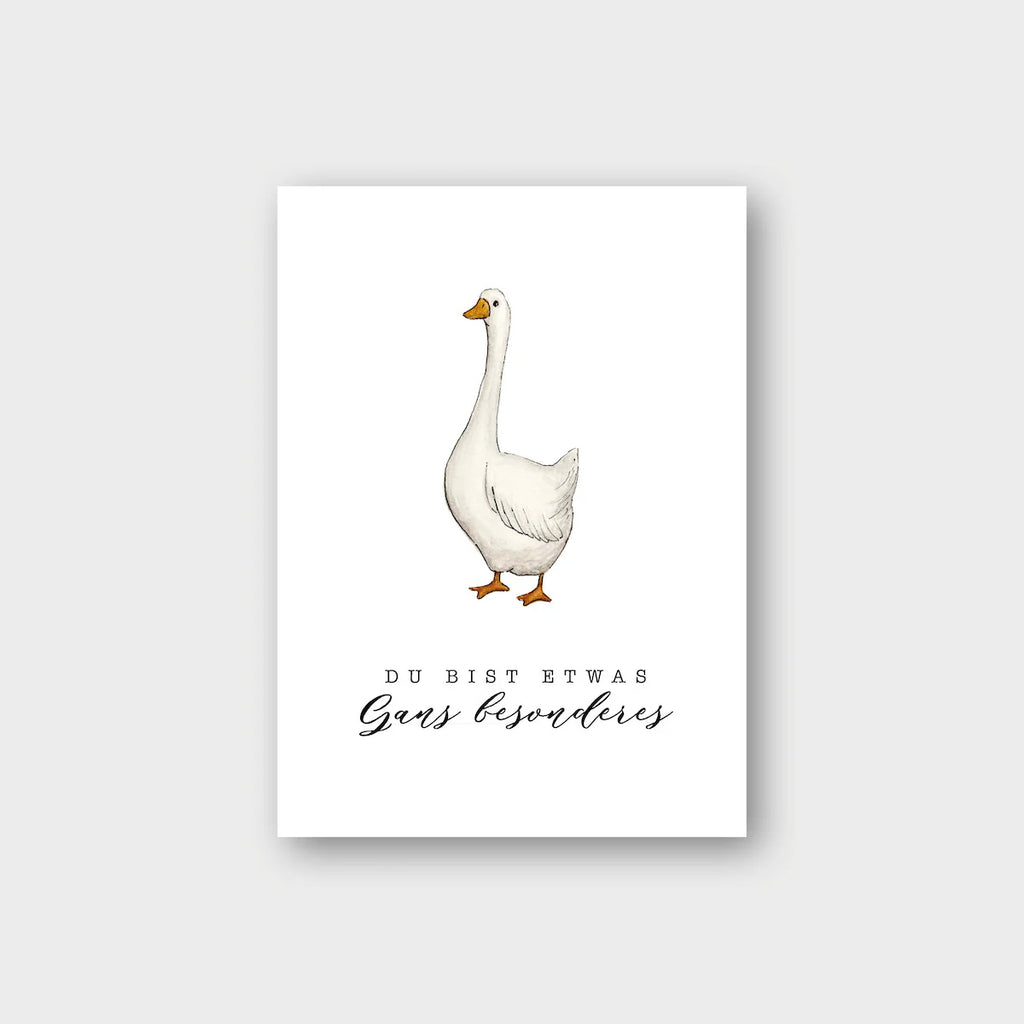 Postkarte "GANS BESONDERES" A6