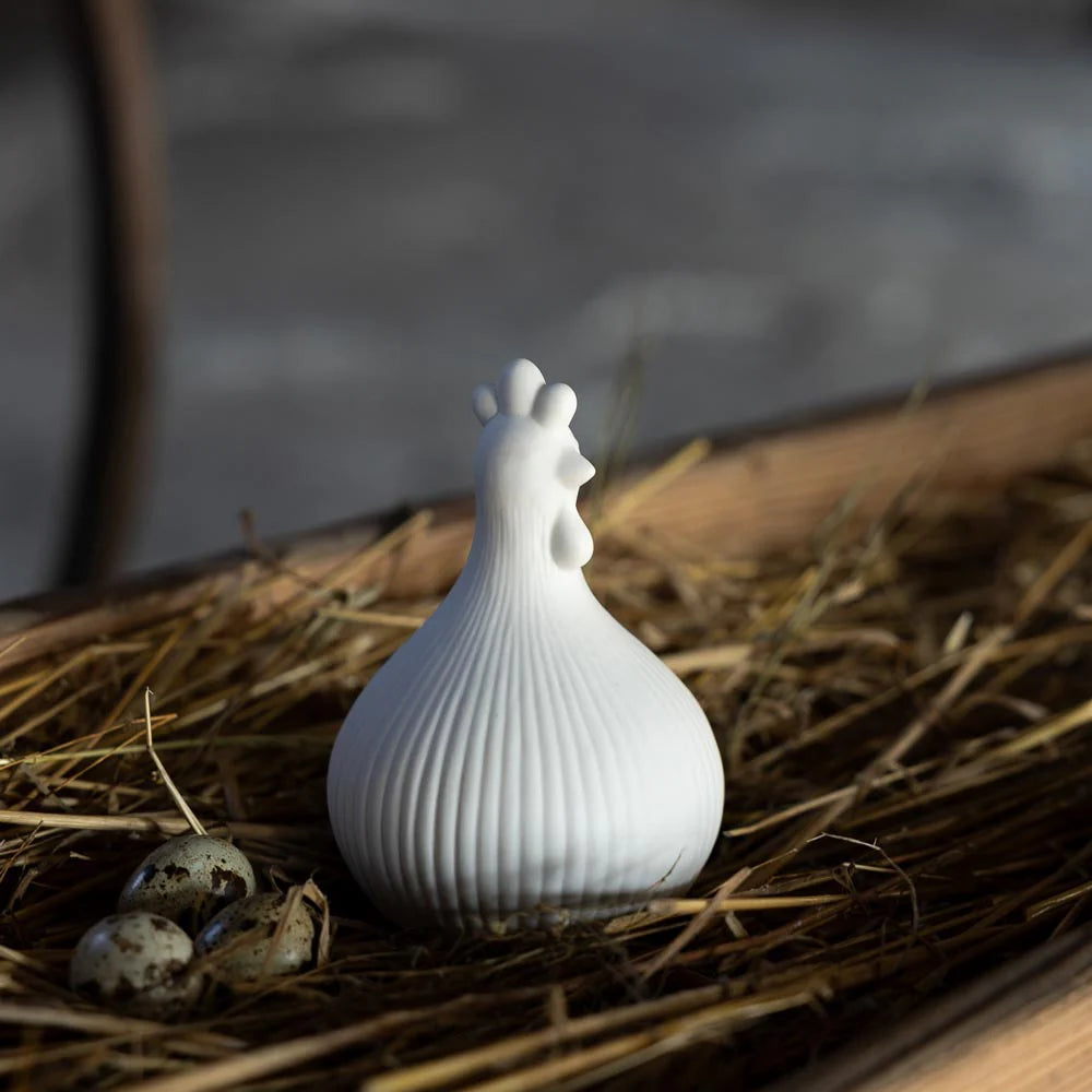 Sitzender Osterhase/ Hase Pelle - Keramik