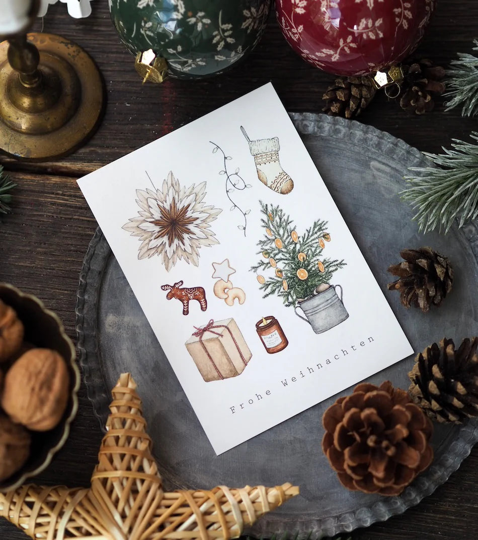 Postkarte "WEIHNACHTSDINGE" A6