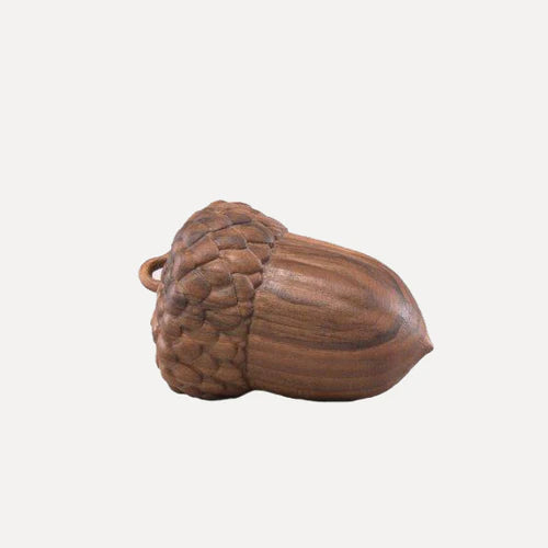 Nussholz Eichel - 6 cm