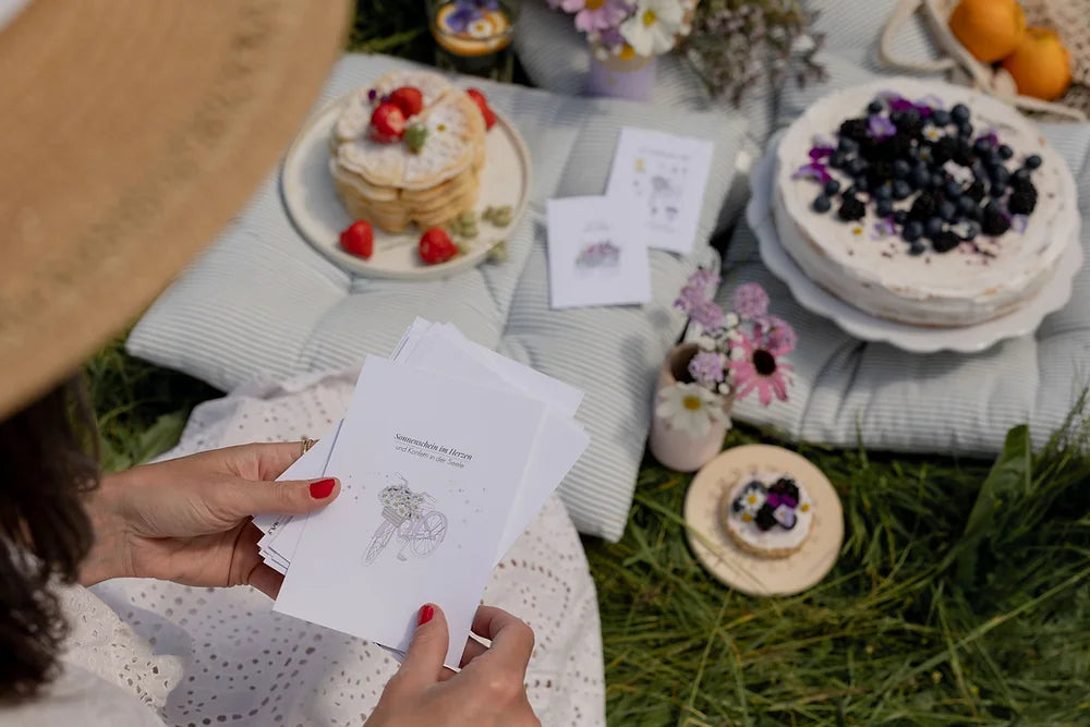 Postkarte "Sonnenschein im Herzen"