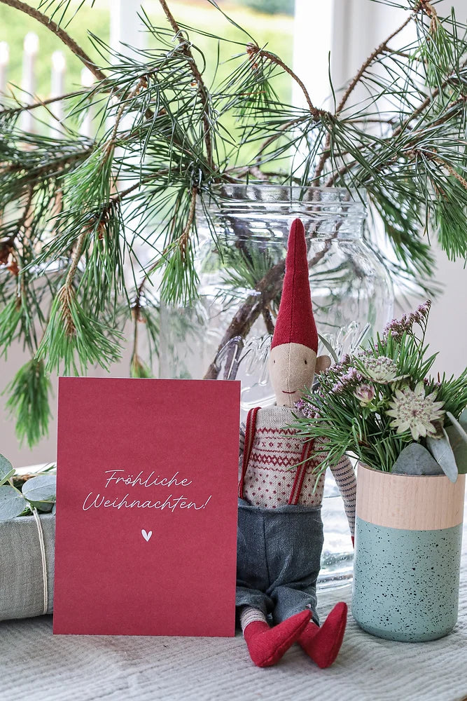 Postkarte - Fröhliche Weihnachten