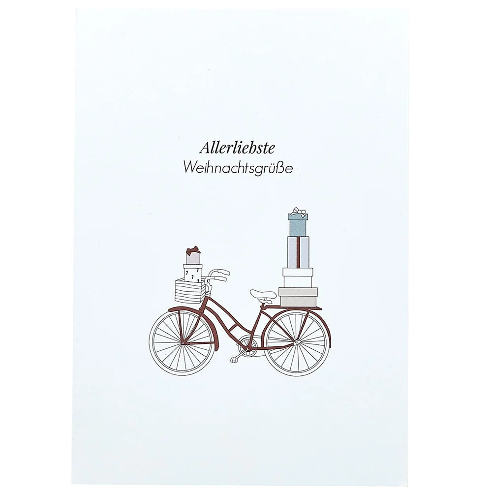 Postkarte - Allerliebste Weihnachtsgrüße