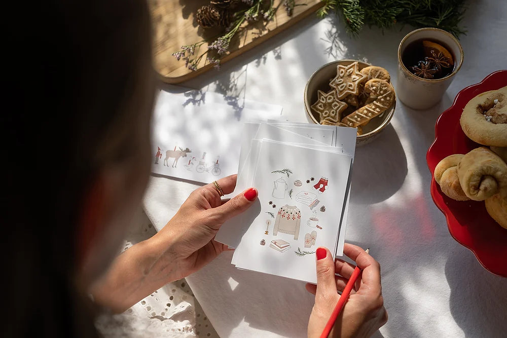 Postkarte - Kuschelige Weihnachtszeit
