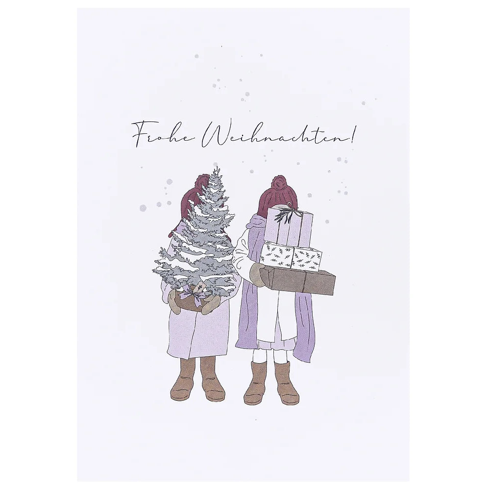 Postkarte - Frohe Weihnachten