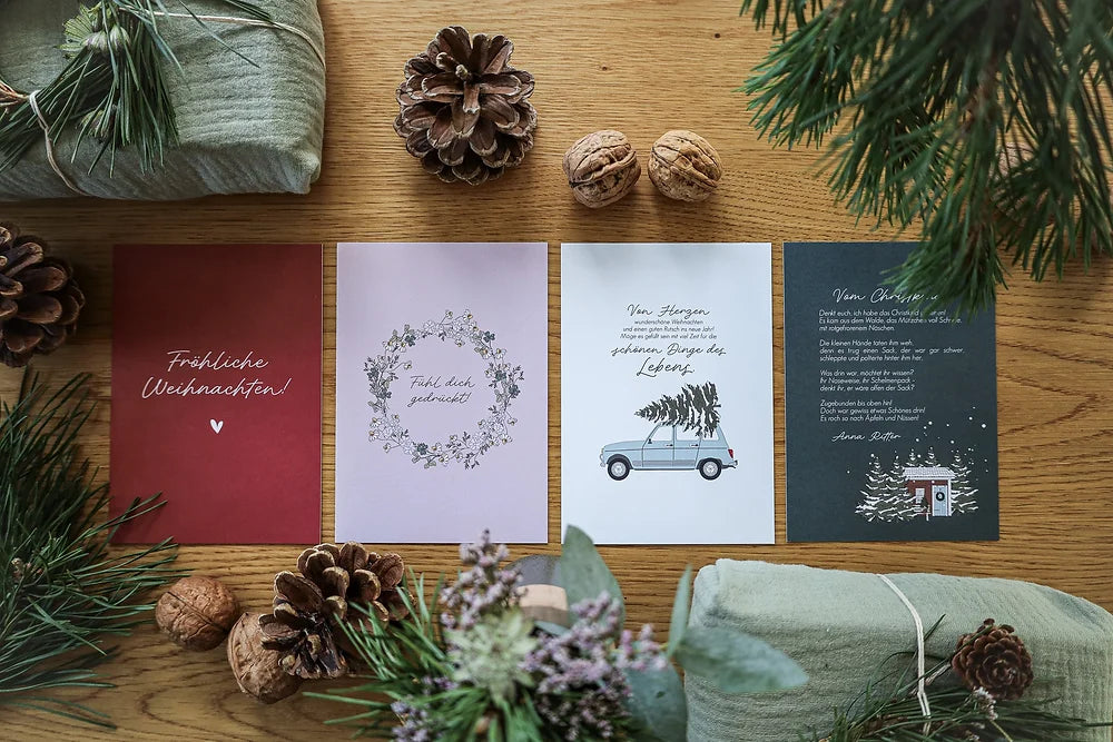 Postkarte - Fröhliche Weihnachten