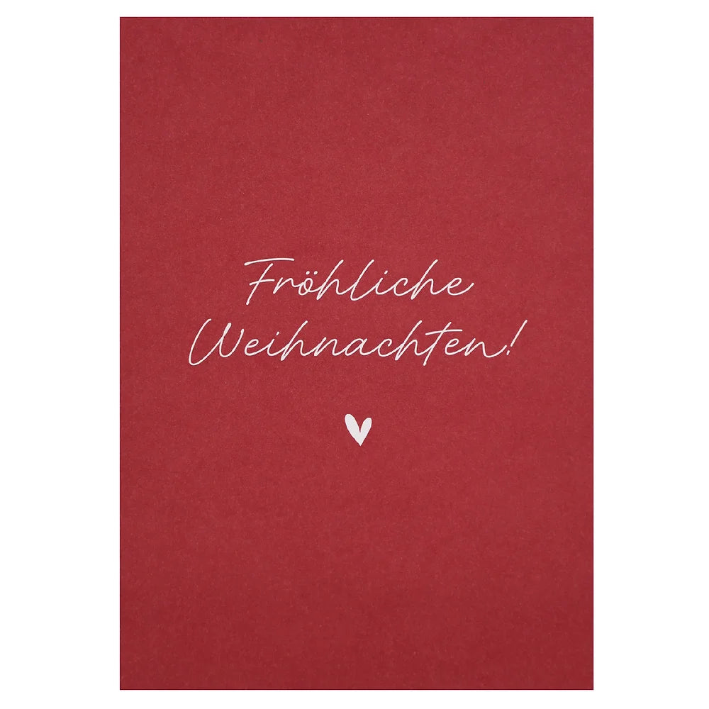 Postkarte - Fröhliche Weihnachten