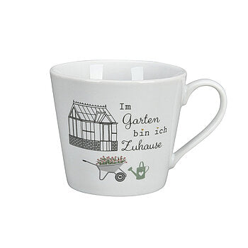TASSE/ BECHER HAPPY CUP - Garten Gewächshaus