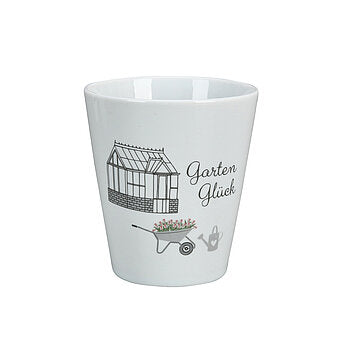 TASSE/ BECHER HAPPY MUG - Garten Glück