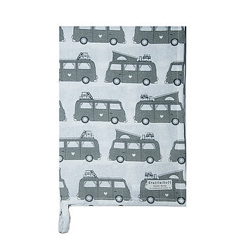 GESCHIRRTUCH/ TEA TOWEL AUTOCAMPER GREY