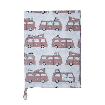 GESCHIRRTUCH/ TEA TOWEL AUTOCAMPER ROSE