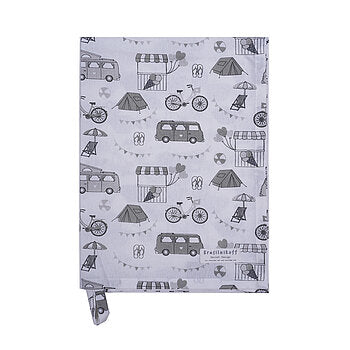 GESCHIRRTUCH/ TEA TOWEL - SUMMERTIME GREY