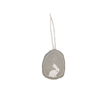 OSTERANHÄNGER/ ANHÄNGER OSTEREI/ ORNAMENT EGG - GREY
