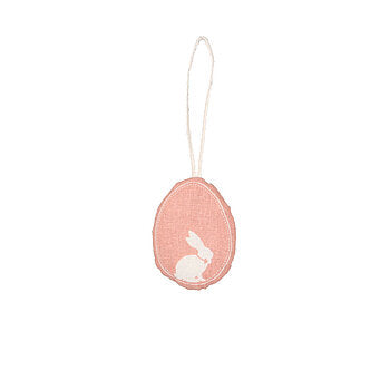 OSTERANHÄNGER/ ANHÄNGER OSTEREI/ ORNAMENT EGG - DUSTY ROSE