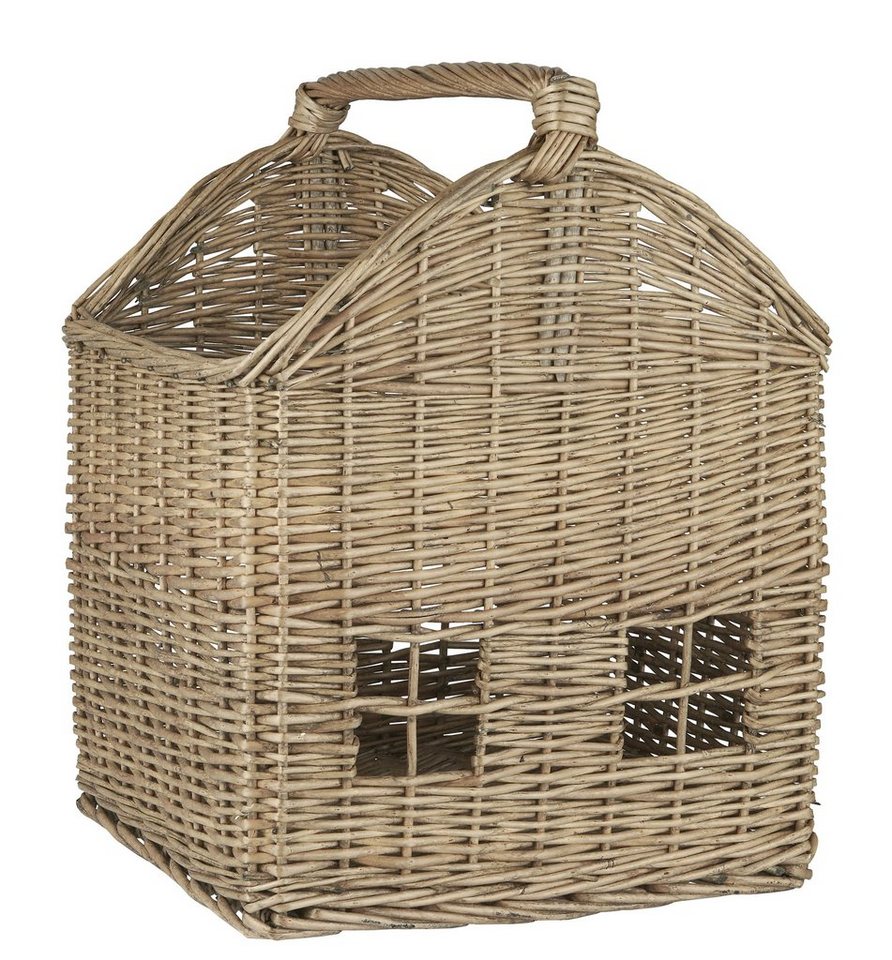 Korbhaus - Korb in Hausform mit Henkel