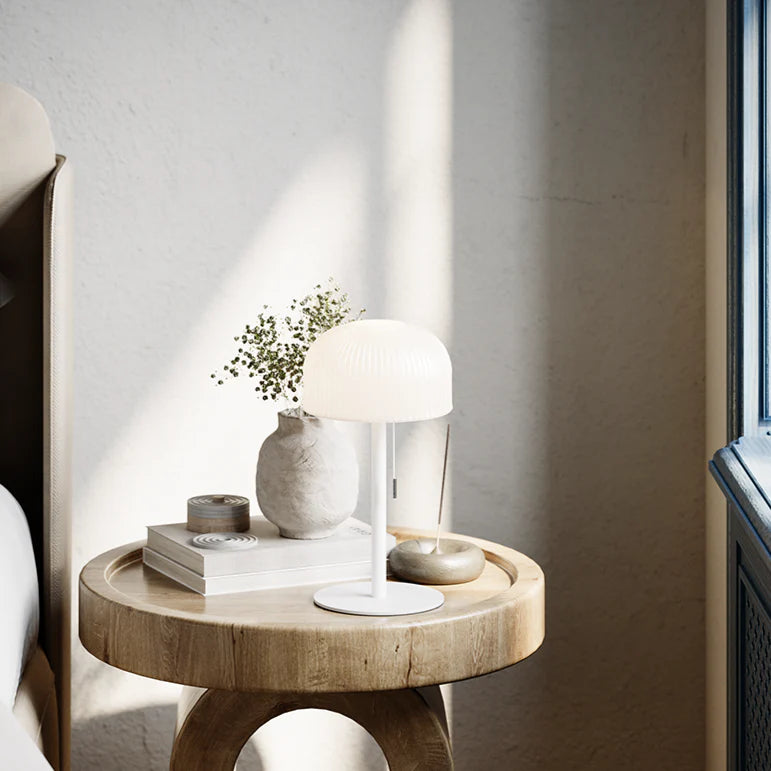 LED Lampe Ikon Copenhagen 27 cm, Deluxe Homeart - Weiß