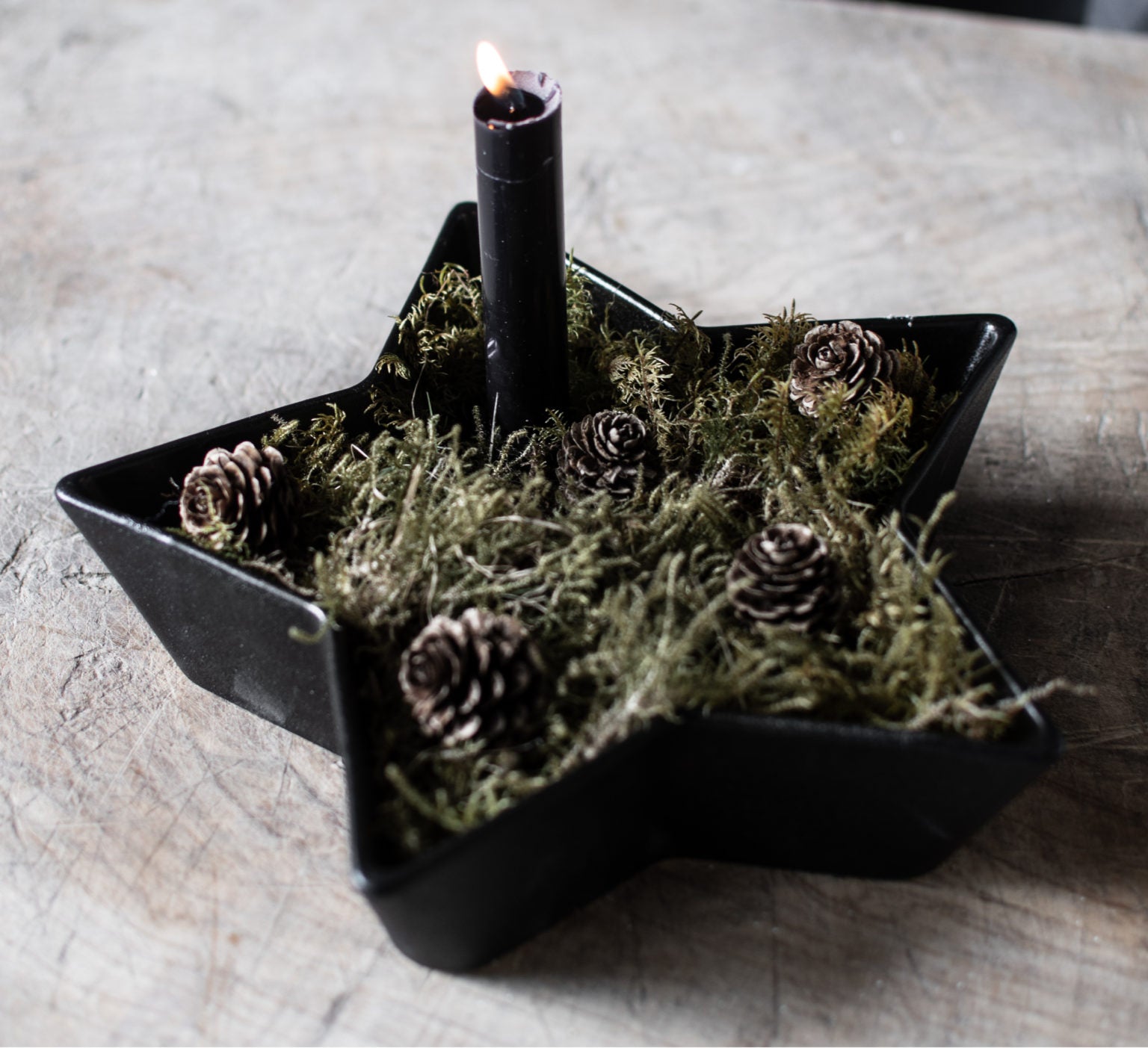 LIDATORP STJÄRNA, Kerzenschale Stern - 26 cm