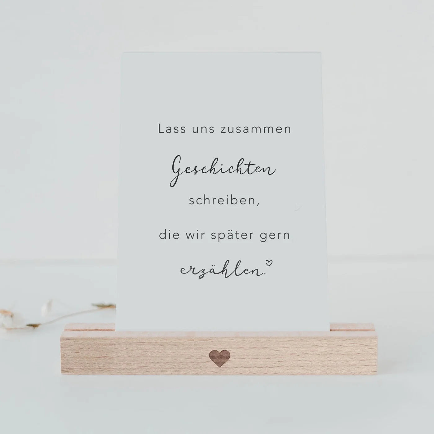 Postkarte Geschichten erzählen