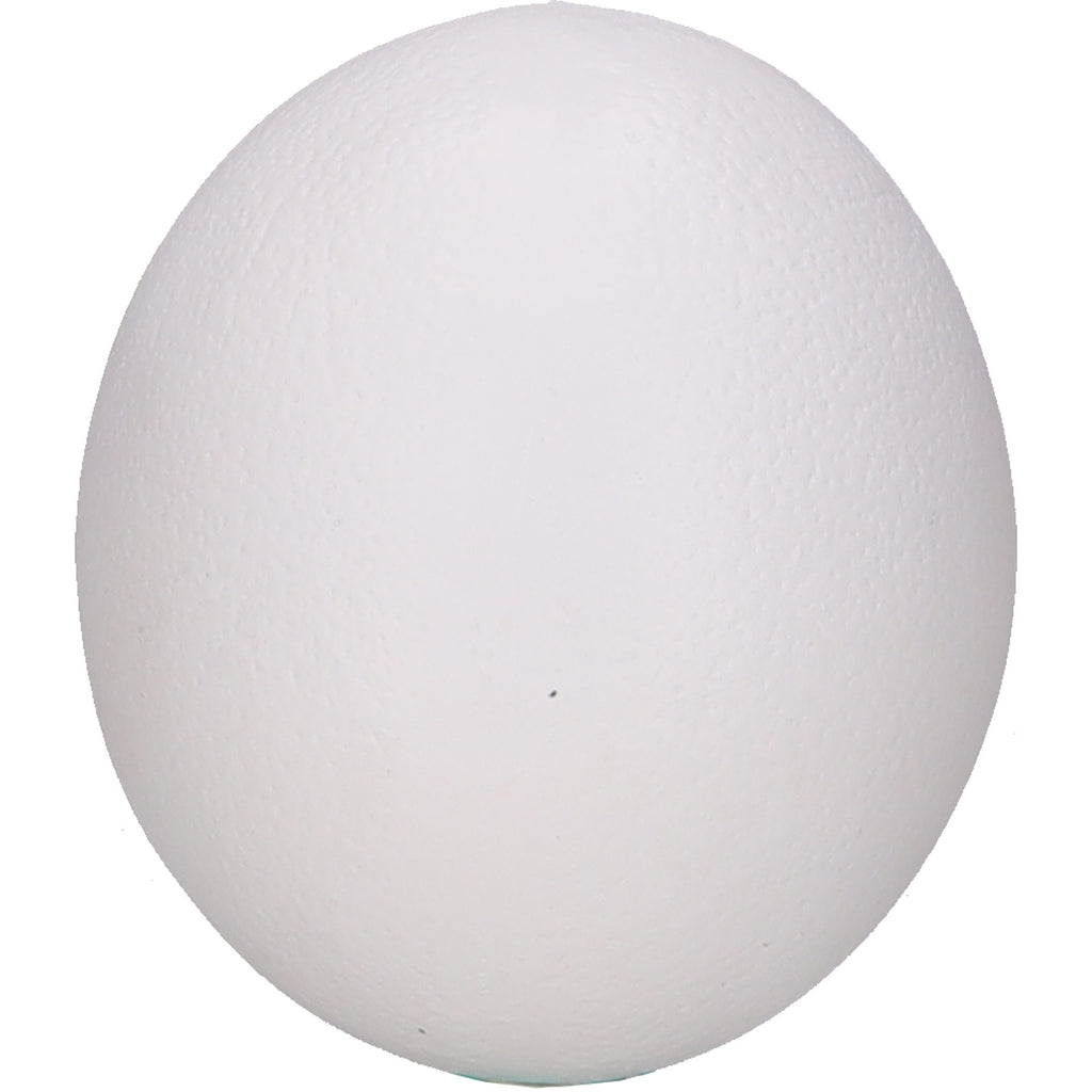Poly Straußenei, weiß - 14,5 cm