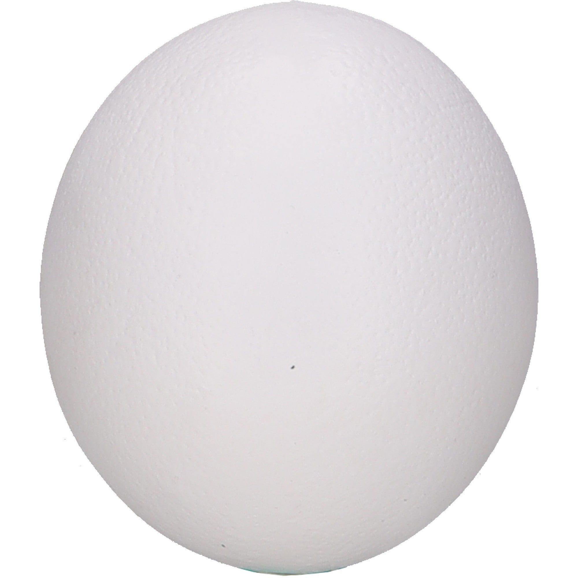 Poly Straußenei, weiß - 14,5 cm