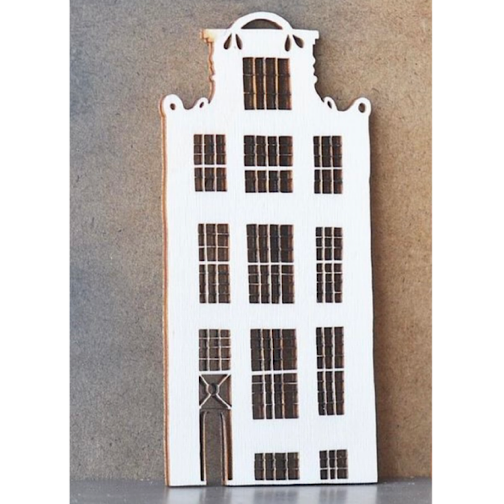 Holzhaus/ Lasercut Amsterdam Haus Nr. 2