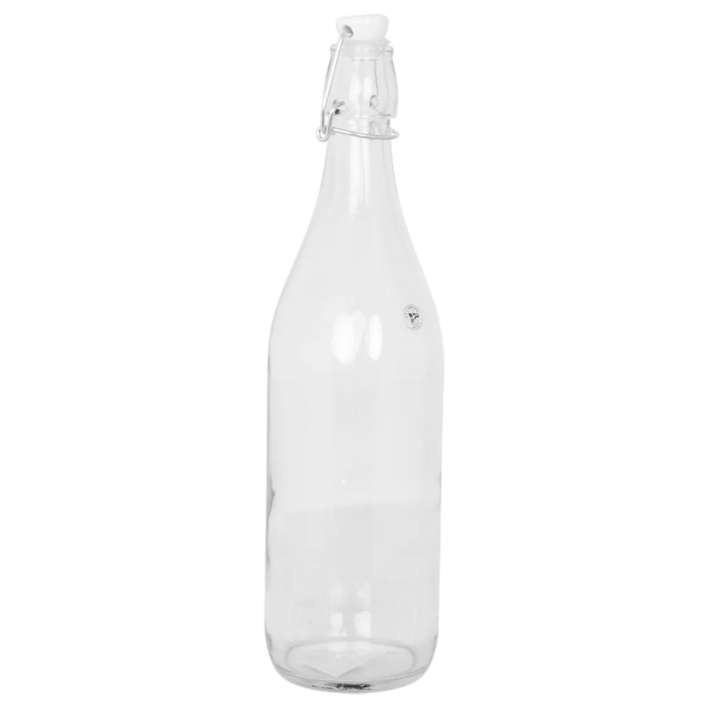 Glasflasche mit Keramikverschluss 1 L