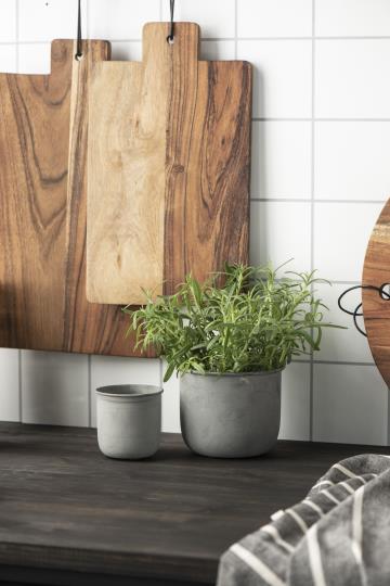 Topf/ Übertopf rund klein