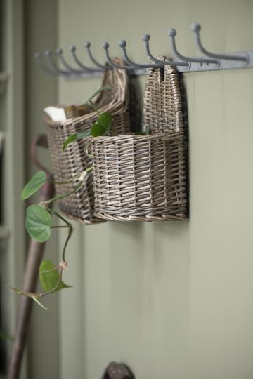 Hakenleiste mit 2 Haken Metall