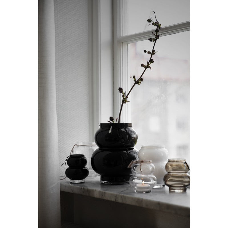 ERNST Glasvase gewölbt, klar - 14 cm