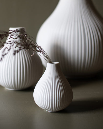 Vase Ekenäs Keramik, small - white