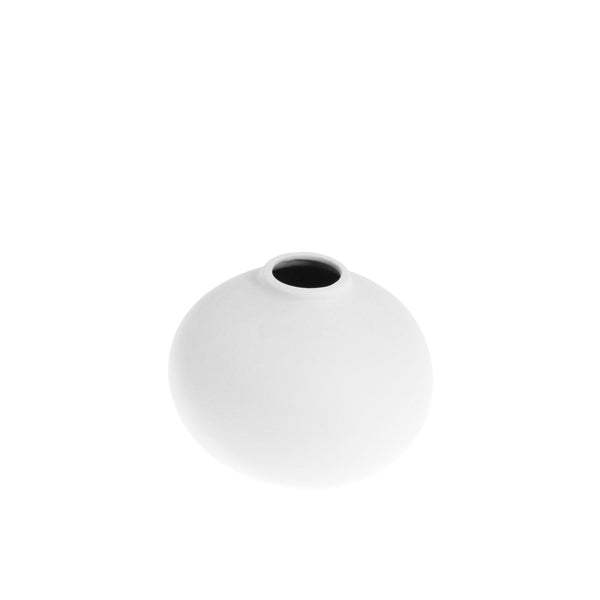 Vase Källa Small round - white