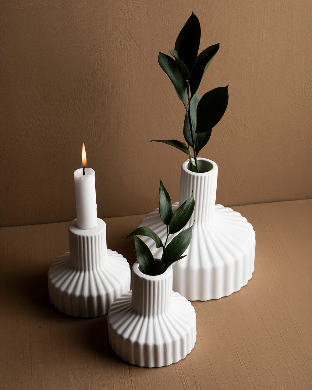 Vase Samset Keramik white - small