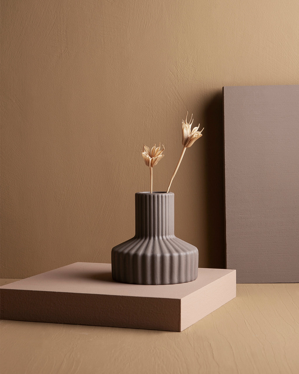 Vase Samset Keramik brown - small