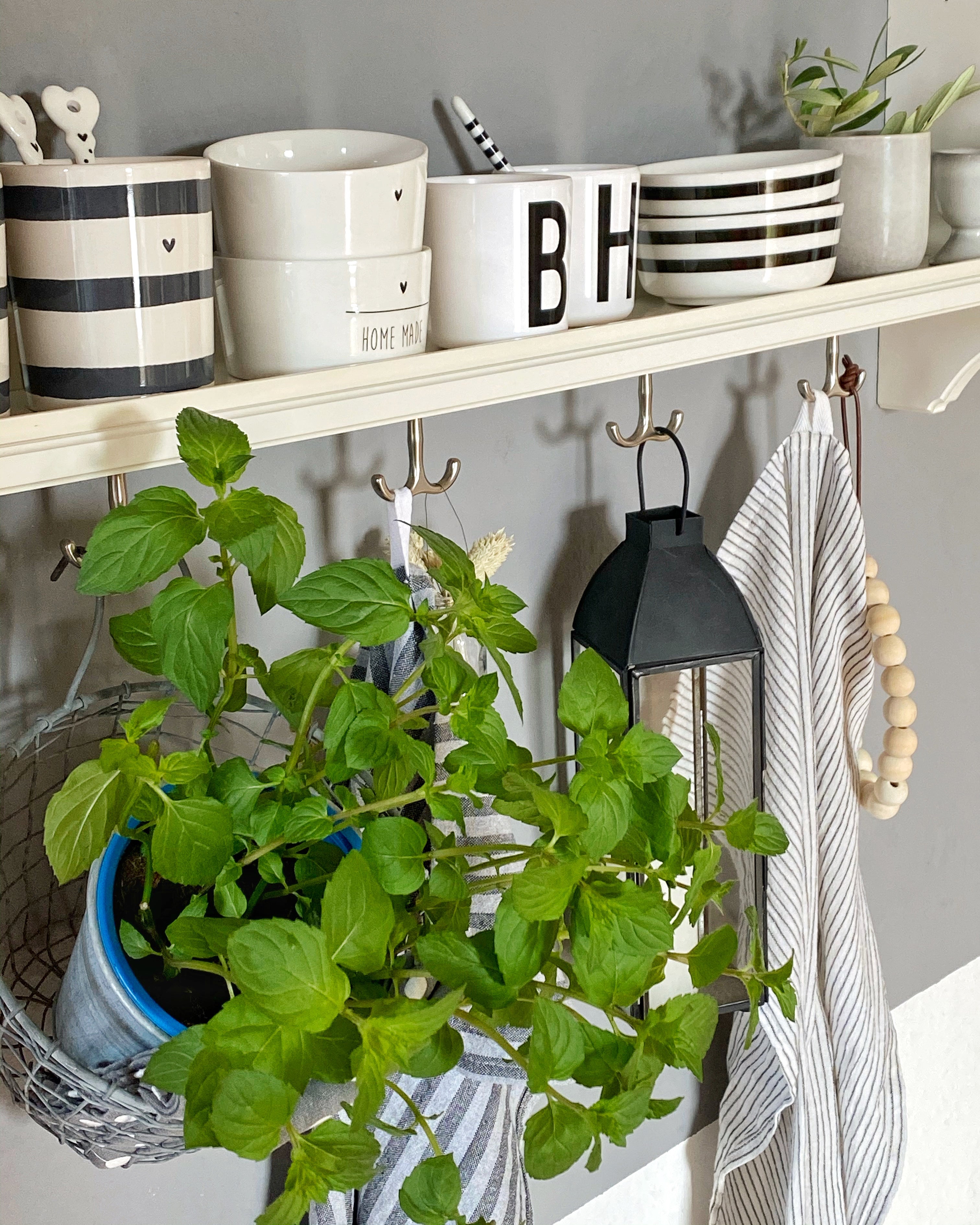 Hängekorb/ Balkonkorb - Zink