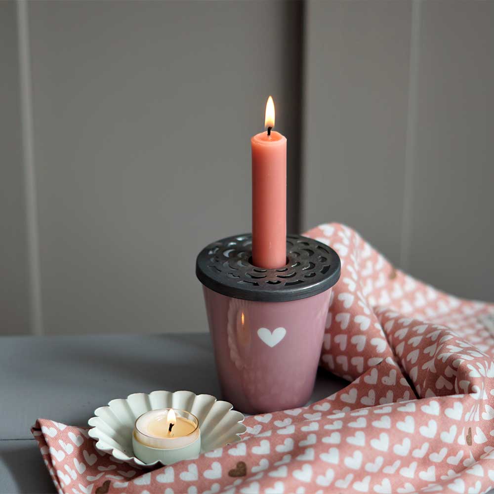 KERZENHALTER FÜR MUG/ LID CANDLE FOR HM ZINK