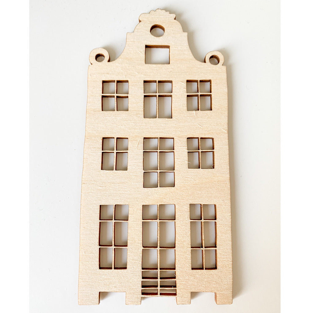 Holzhaus/ Lasercut Amsterdam Haus Nr. 3