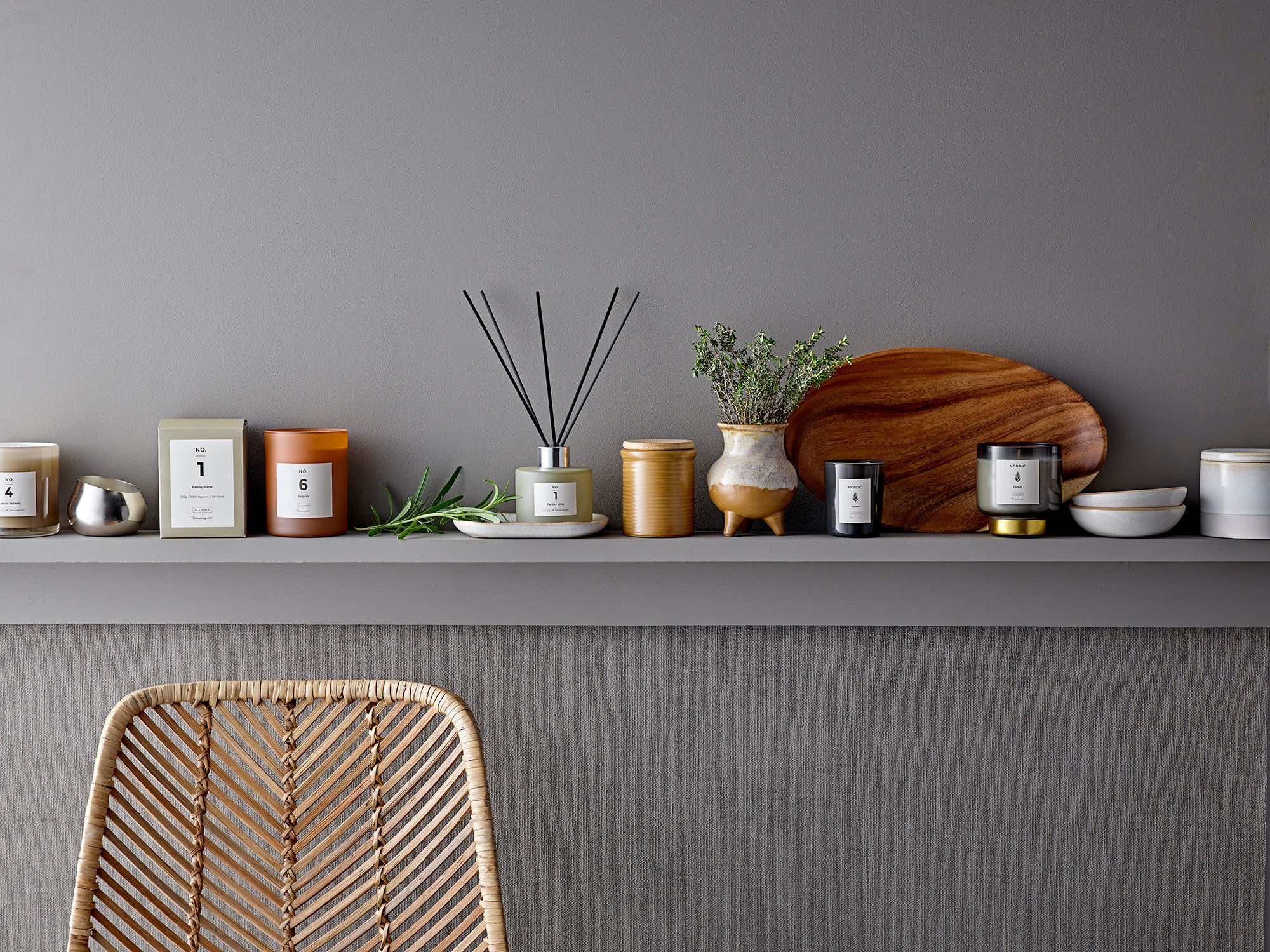 Duftkerze NO. 1 - Parsley Lime Scented Candle, Sojawachs