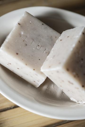 Seifenschale Keramik "Buttercream" - in 2 Teilen