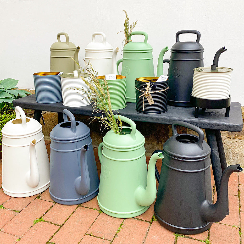 Outdoorkerze Matt Beige - Living by Heart