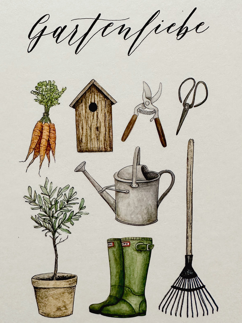 Postkarte "GARTENLIEBE" A6