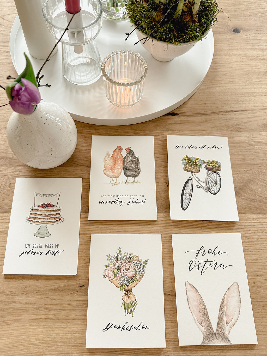 Postkarte "GEBURTSTAGSTORTE" A6