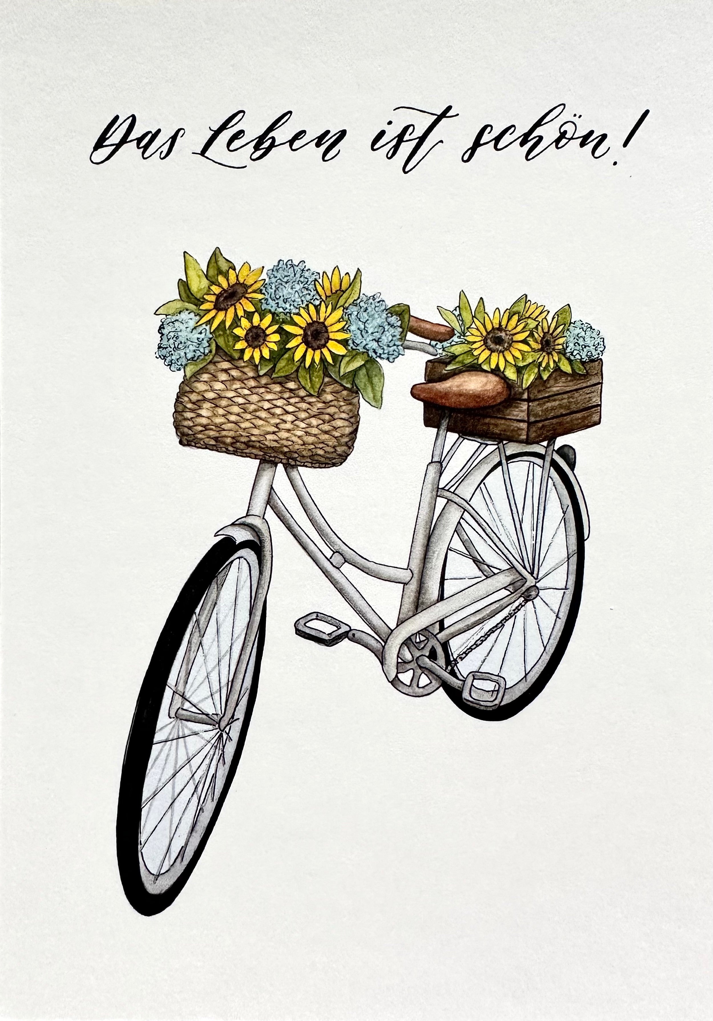 Postkarte "SCHÖNES LEBEN" A6