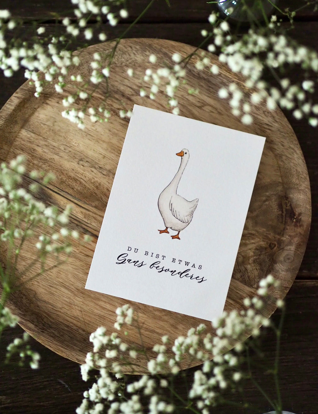 Postkarte "GANS BESONDERES" A6