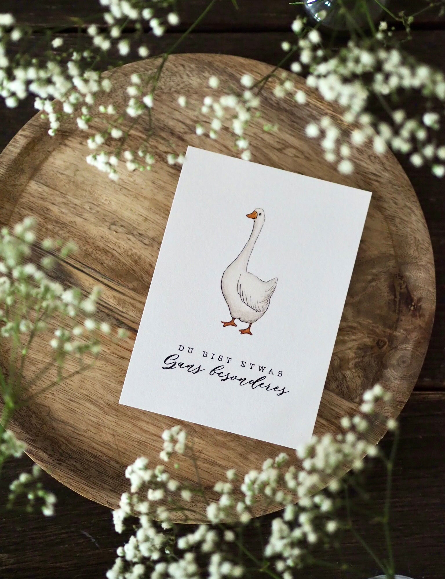 Postkarte "GANS BESONDERES" A6