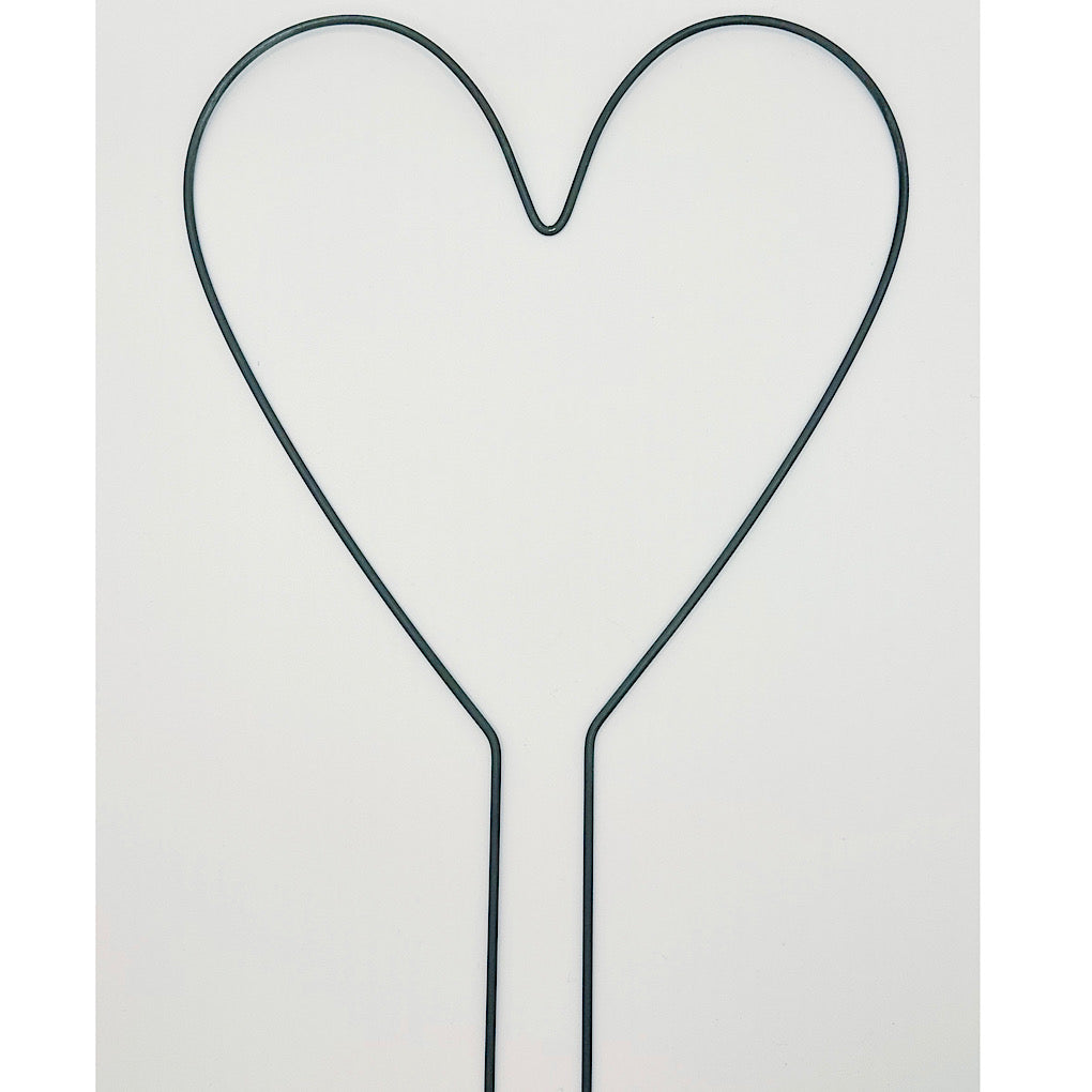 Stecker Herz mit Doppeltspieß - 30 cm
