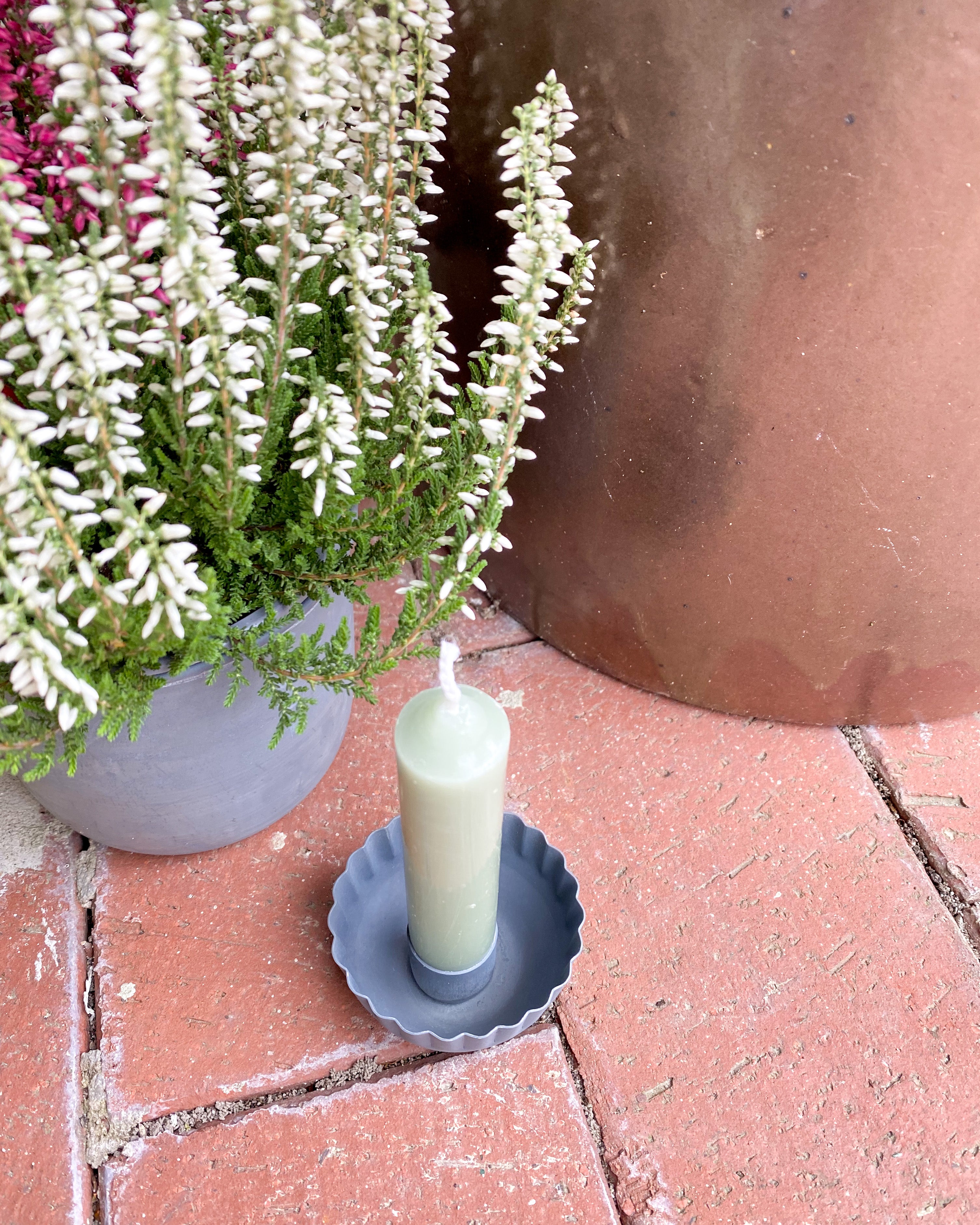 Kerzenhalter Backform - Zink