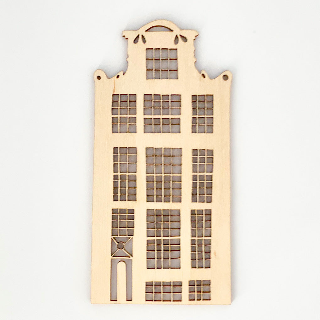 Holzhaus/ Lasercut Amsterdam Haus Nr. 2