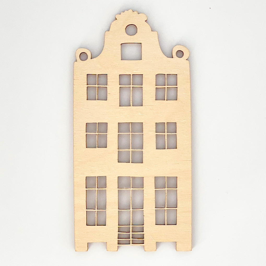 Holzhaus/ Lasercut Amsterdam Haus Nr. 3