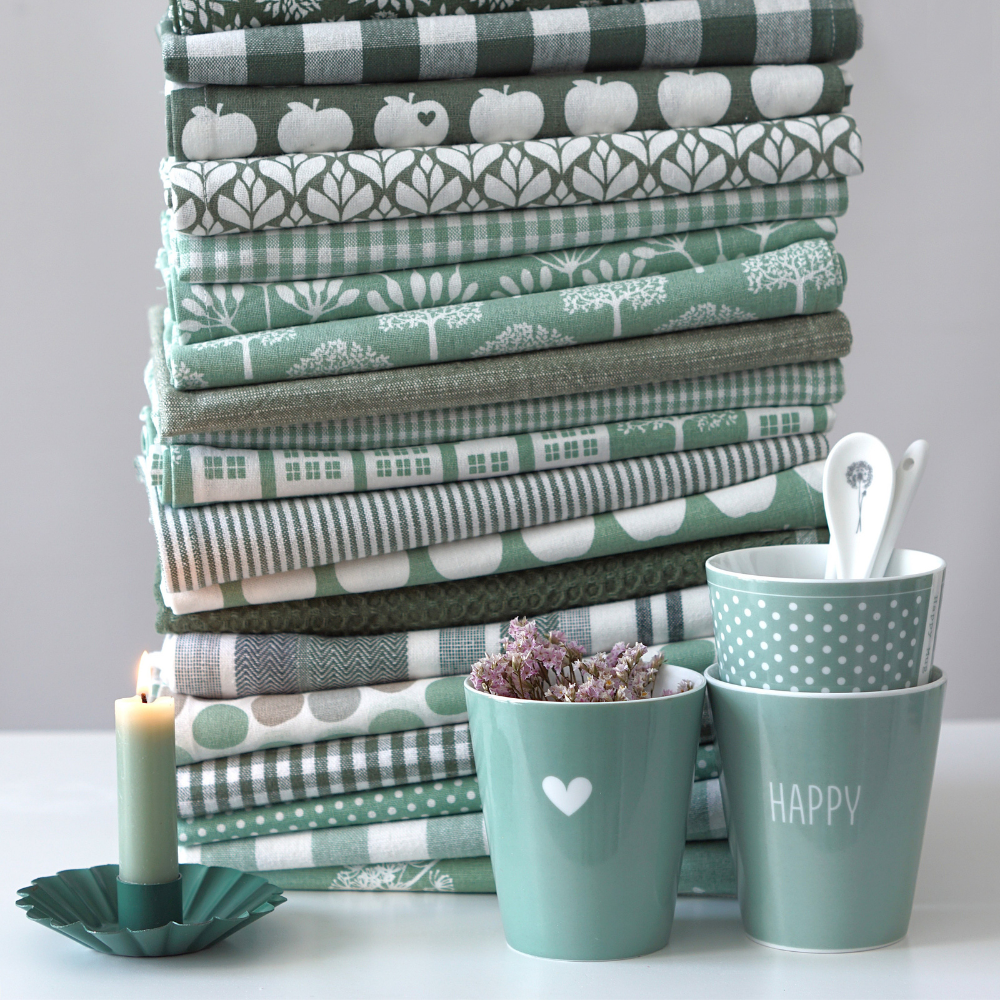 TASSE/ BECHER HAPPY MUG - HAPPY DUSTY GREEN